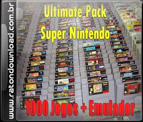 super nintendo 1000 jogos download